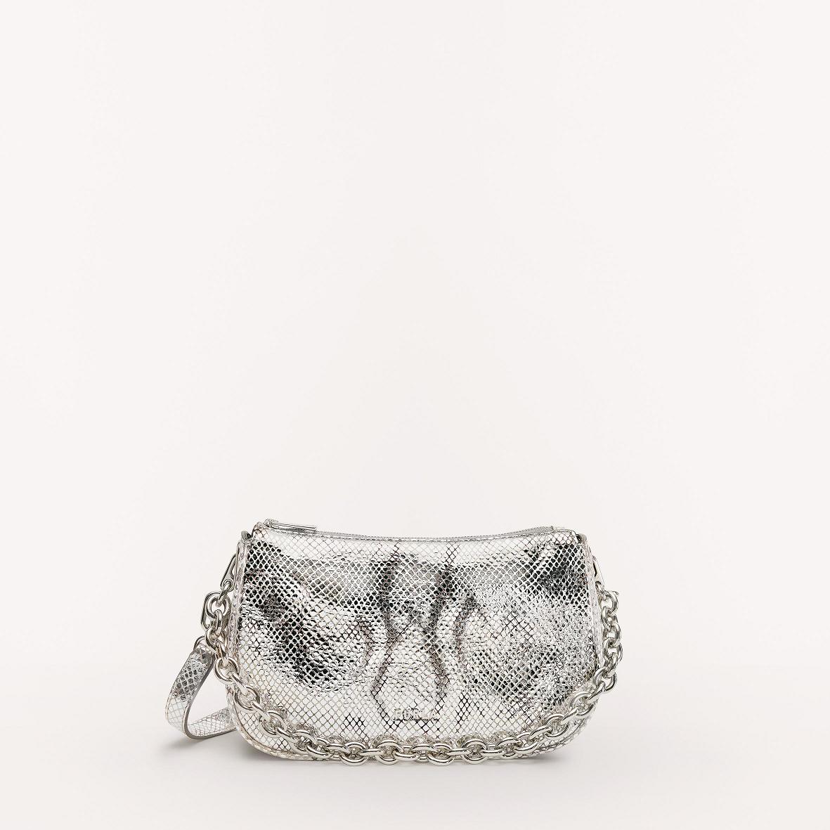 Furla Moon Axelväskor Dam Silver Rea CDT637952